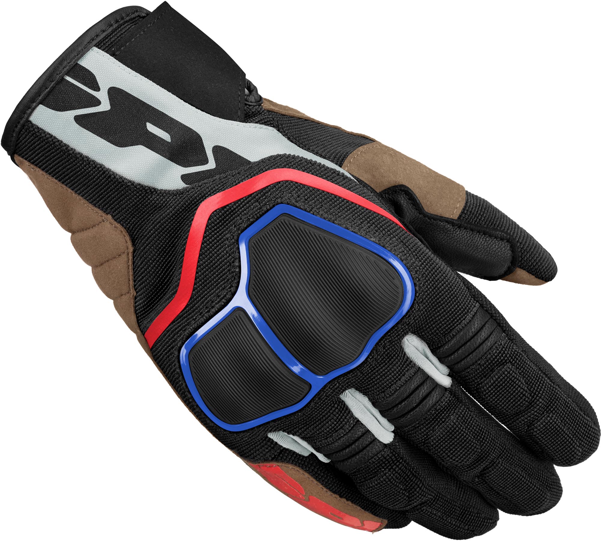 Spidi Sport-GT Motorcycle Gloves blue/red/white M Figure 1