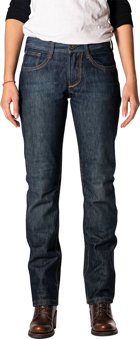 Rokker Revolution Stretch Jeans de motocicleta feminina Artigo principal Figura 1