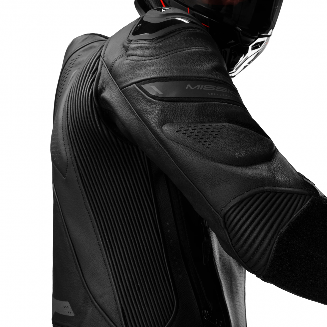 SHIMA Mission ST Veste en cuir moto noir 52 Figure 9