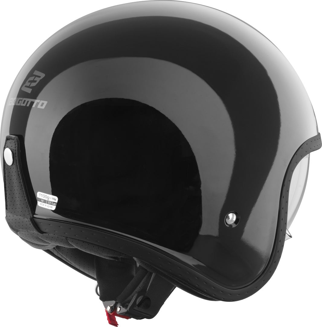 Bogotto H589 Solid Jet Helmet černá XL (61) Obrázek 3