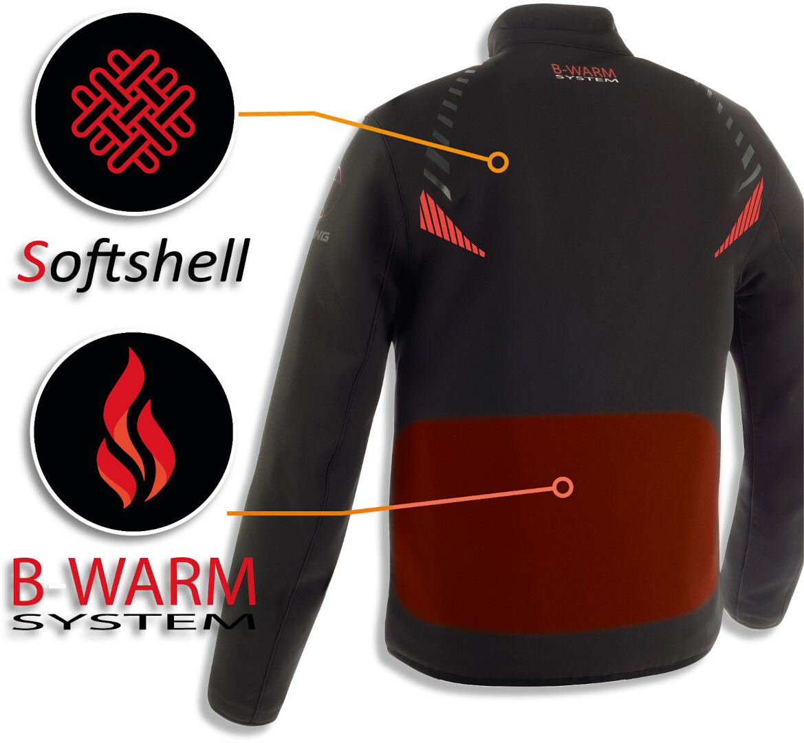 Bering Warmor Jaqueta têxtil aquecível 3XL Figura 7