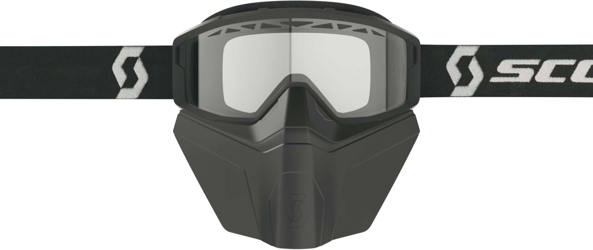 Scott Primal Safari Facemask Ochelari de zăpadă alb/negru Figura 3