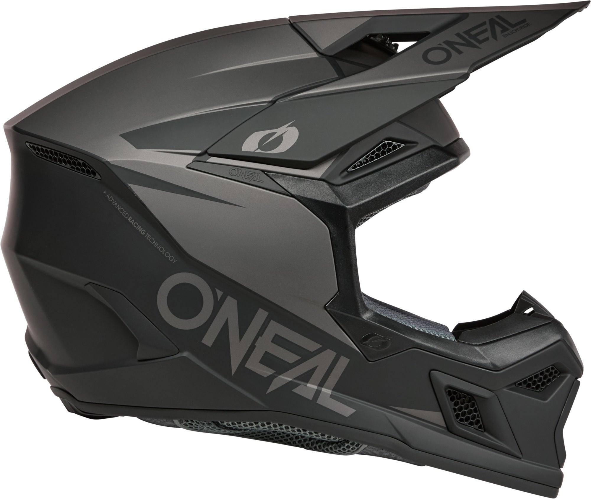 Side view of Oneal 3SRS Motocross Helmet