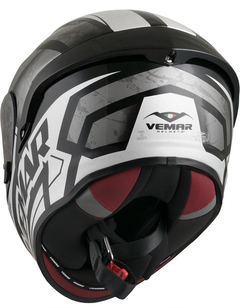 Vemar Hurricane Claw Casco negro/plata M (57/58) Figura 4