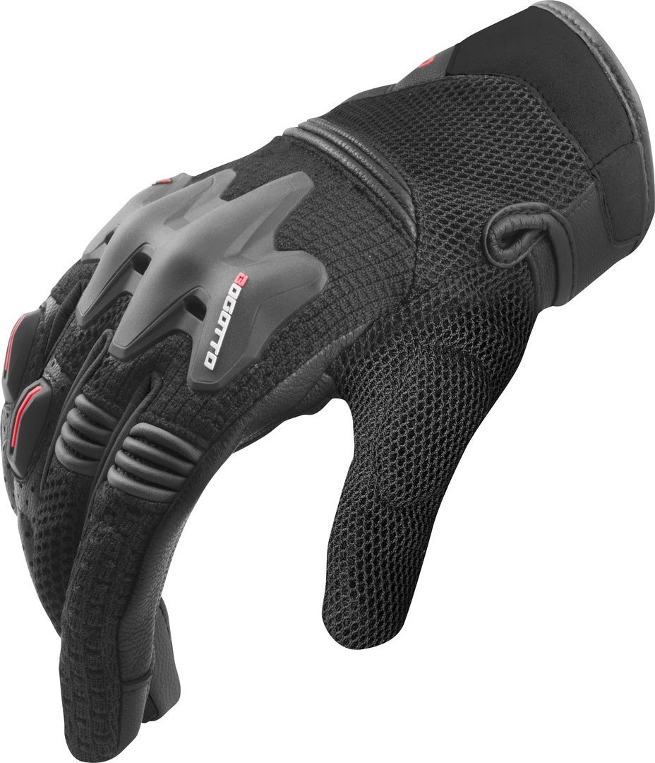Side view of Bogotto Xatran perforated Motorcycle Gloves
