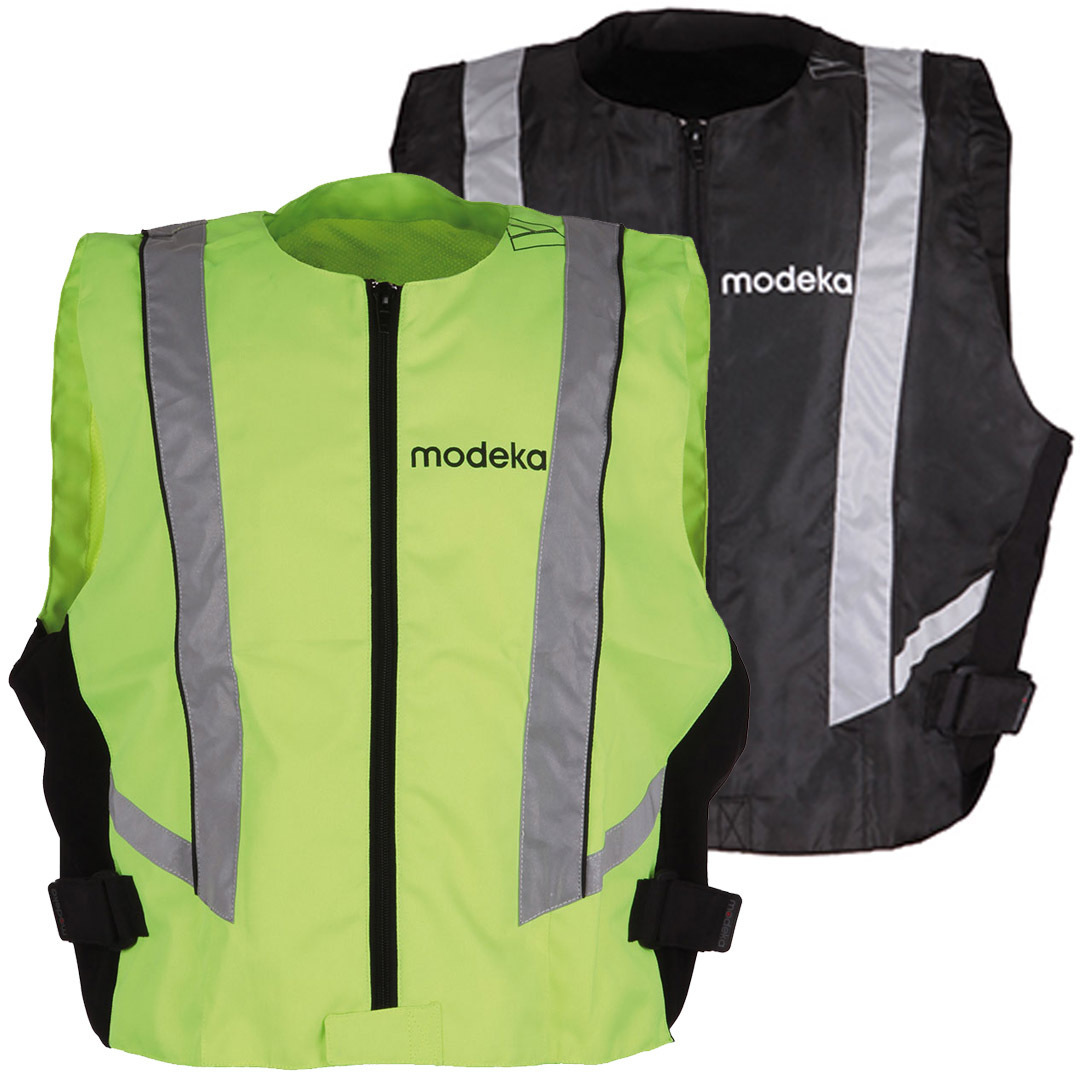Modeka Basic Warnweste neon-gelb 8XL Abbildung 2