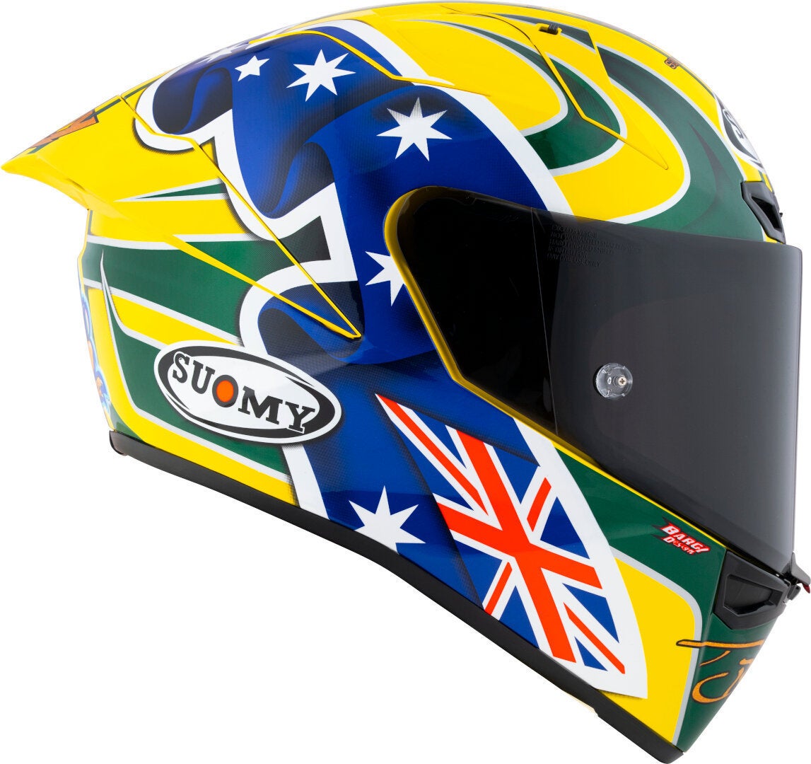 Suomy S1-XR GP Troy Bayliss Replica 2005 FIM E06 Casco XXL (63) Figura 4