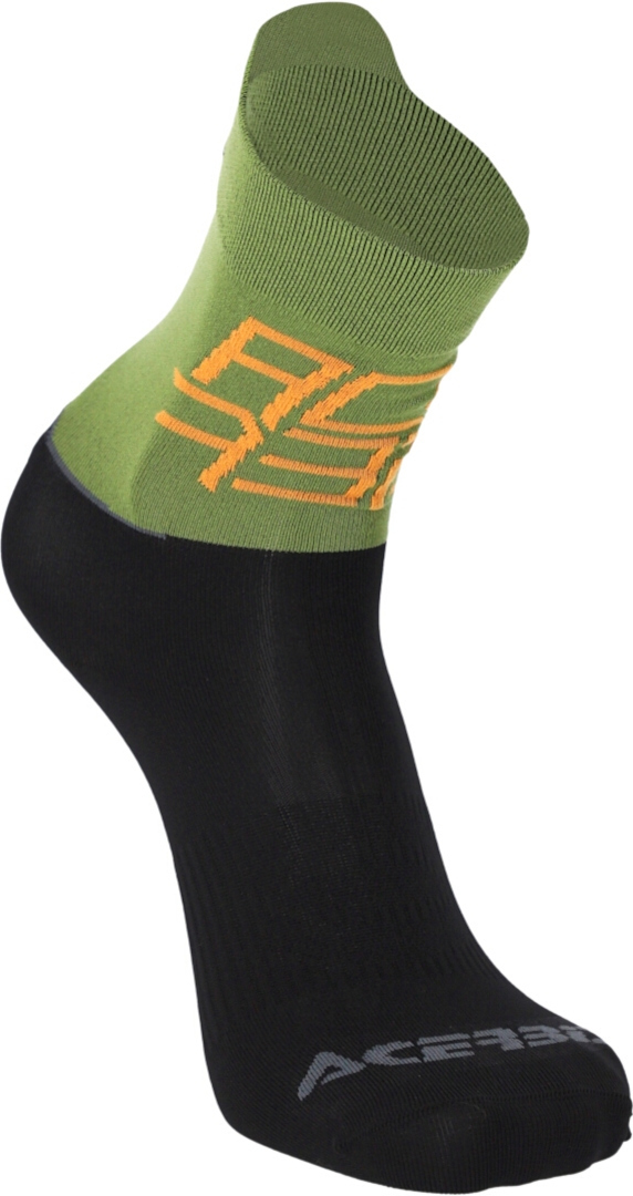 Acerbis MTB Light Șosete pentru bicicletă Negru/Verde S/M Figura 4