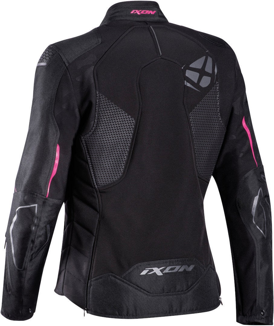 Ixon Cell Damer Motorcykel tekstiljakke Sort/fuchsia L Figur 2