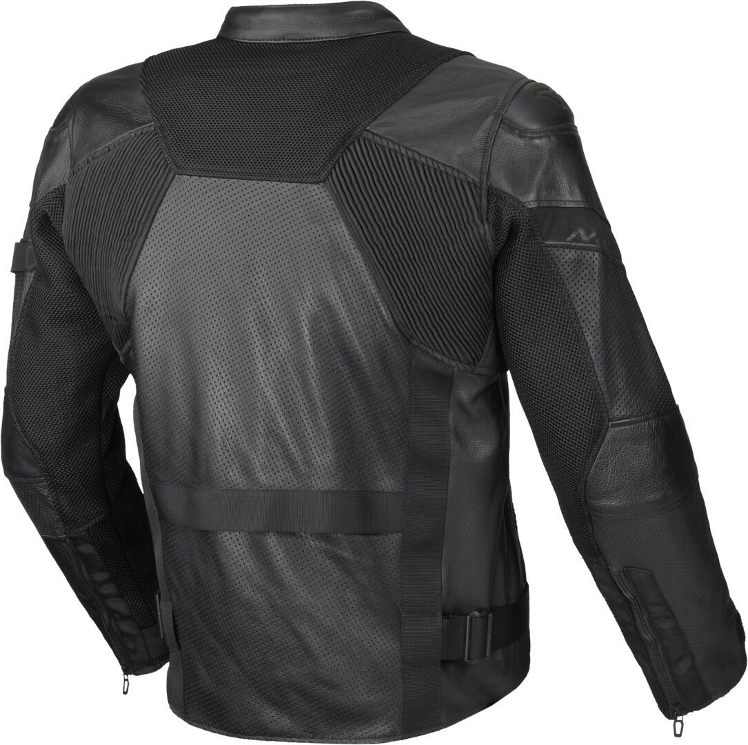 Macna Olsan Solid Veste en cuir / textile de moto perforée S Figure 2