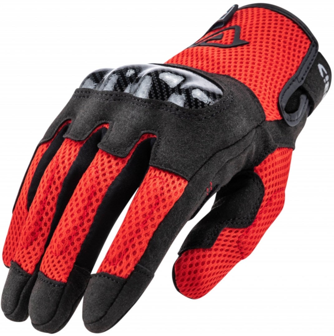 Acerbis Ramsey My Vented Motorcykel handsker rød S Figur 1
