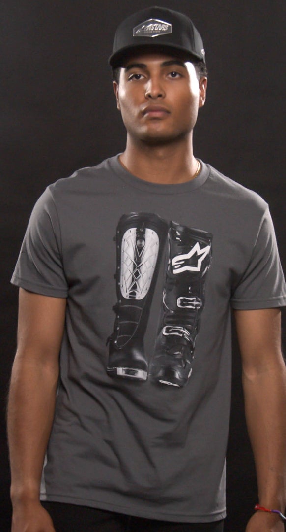 Alpinestars Victory Roots T-shirt grå M Figur 3