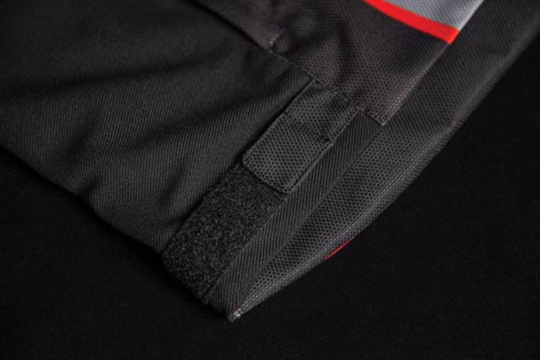 Icon Hooligan Ultrabolt Motorcycle Textile Jacket black/grey/red L Figure 9