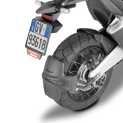 GIVI Universal Hinterradabdeckung ABS, schwarz zur Montage mit spezifischem Kit (RM_ _ _KIT) Figura 2