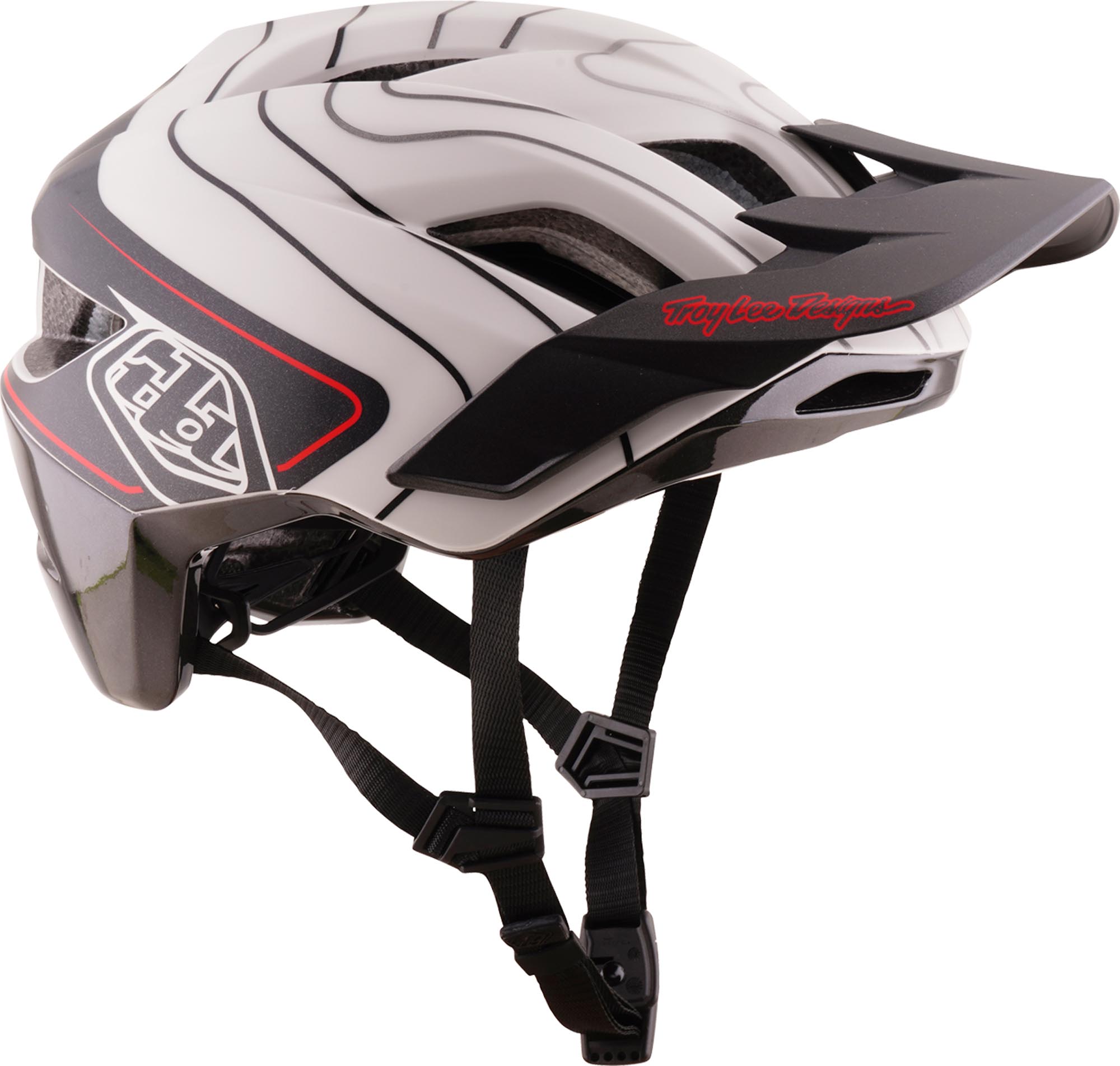 Troy Lee Designs Flowline SE MIPS Dipped Bicycle Helmet white/black XL-XXL (60/63) Figure 2
