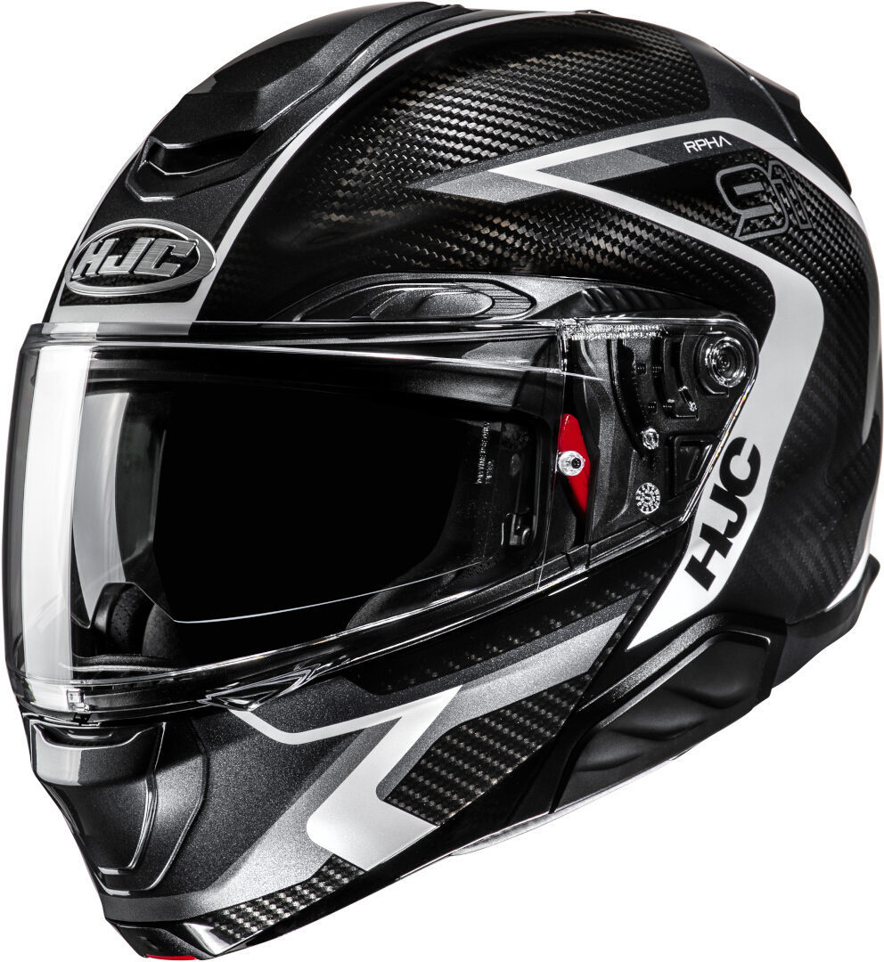 HJC RPHA 91 Carbon Lagos Hjälm svart/vitt XS (54/55) Figur 1
