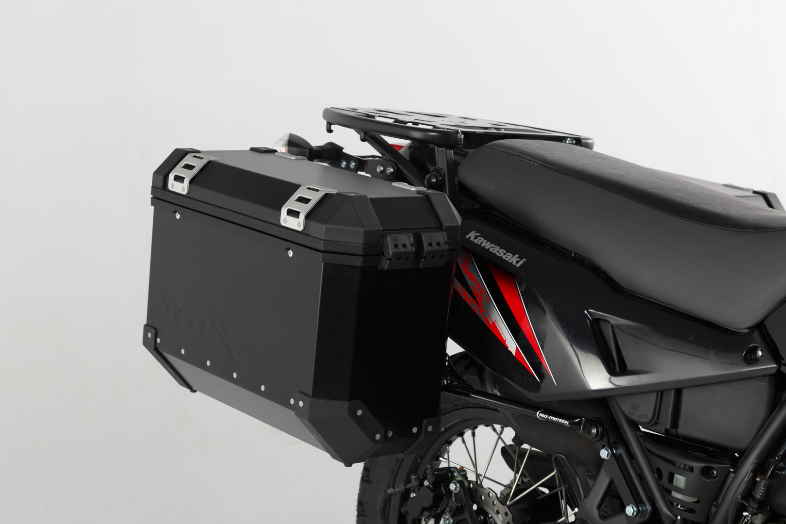 Portavione laterale SW-Motech EVO - Negru. Întărită. Kawasaki KLR650 (08-18). Figura 3