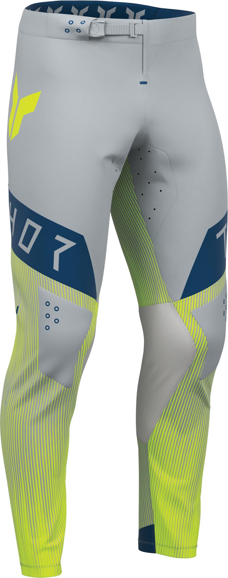 Thor Sportmode Vanish Pantalones de motocross gris/amarillo 36 Figura 4
