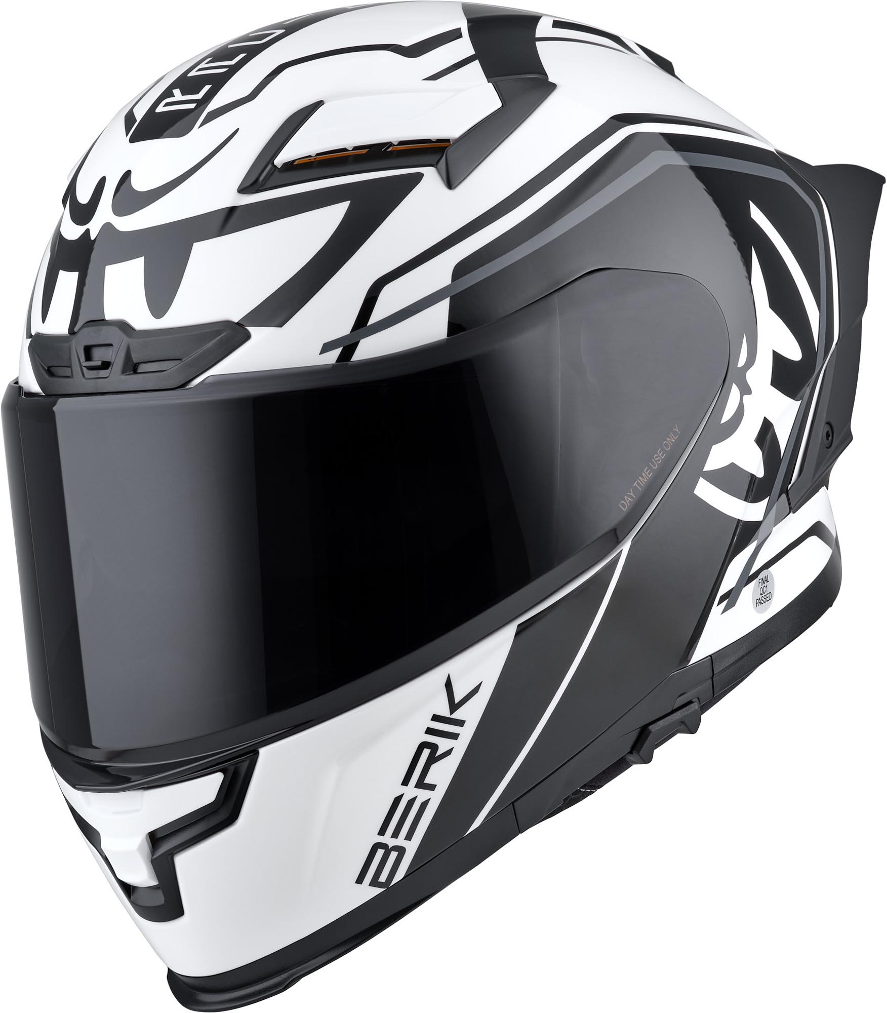 Berik FF871 Mapuro Casco blanco/negro/gris S Figura 2