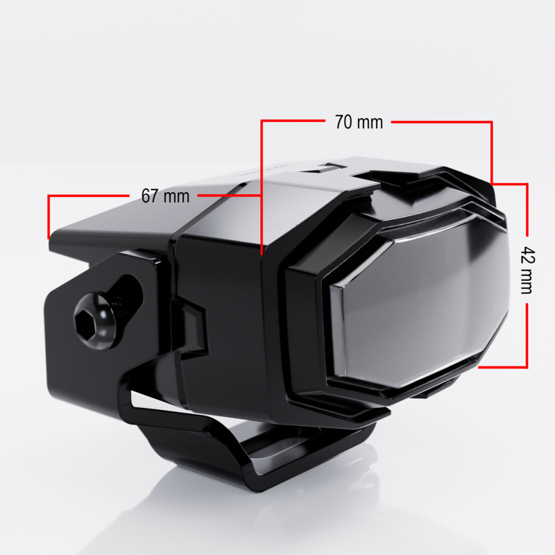 HIGHSIDER pro Dimljus MH24-FOG LED Svart Figur 3