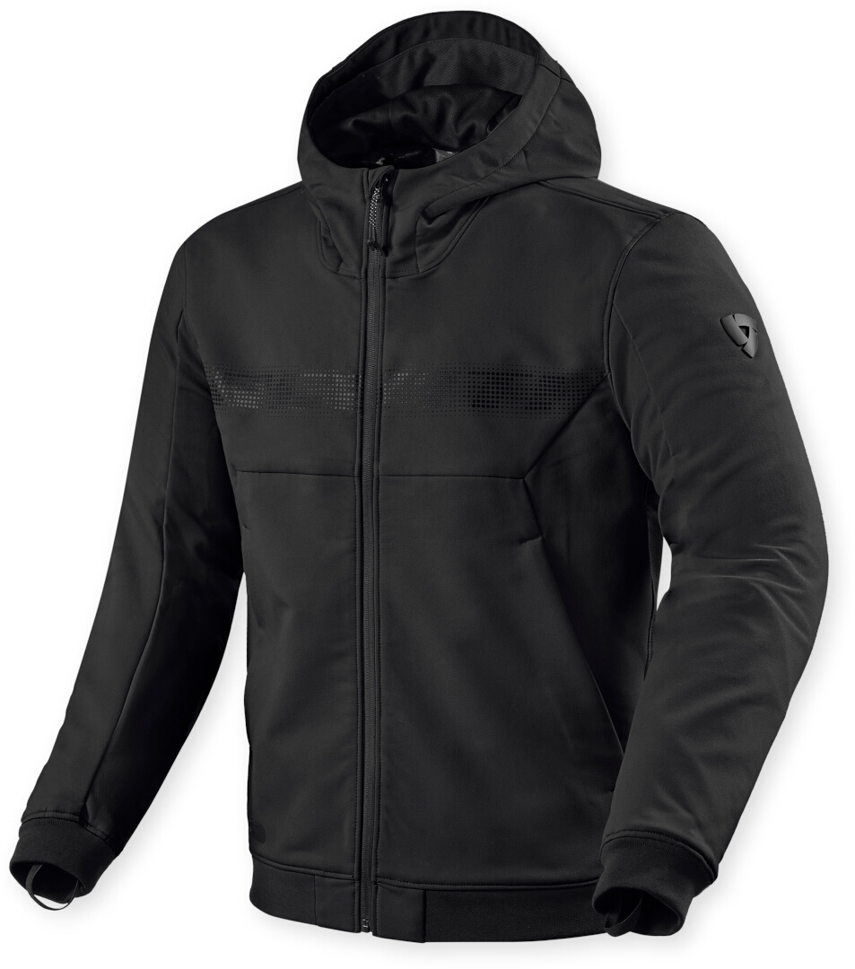 Revit Parabolica 2 Motorcykel Zip Hoody svart XS Figur 1