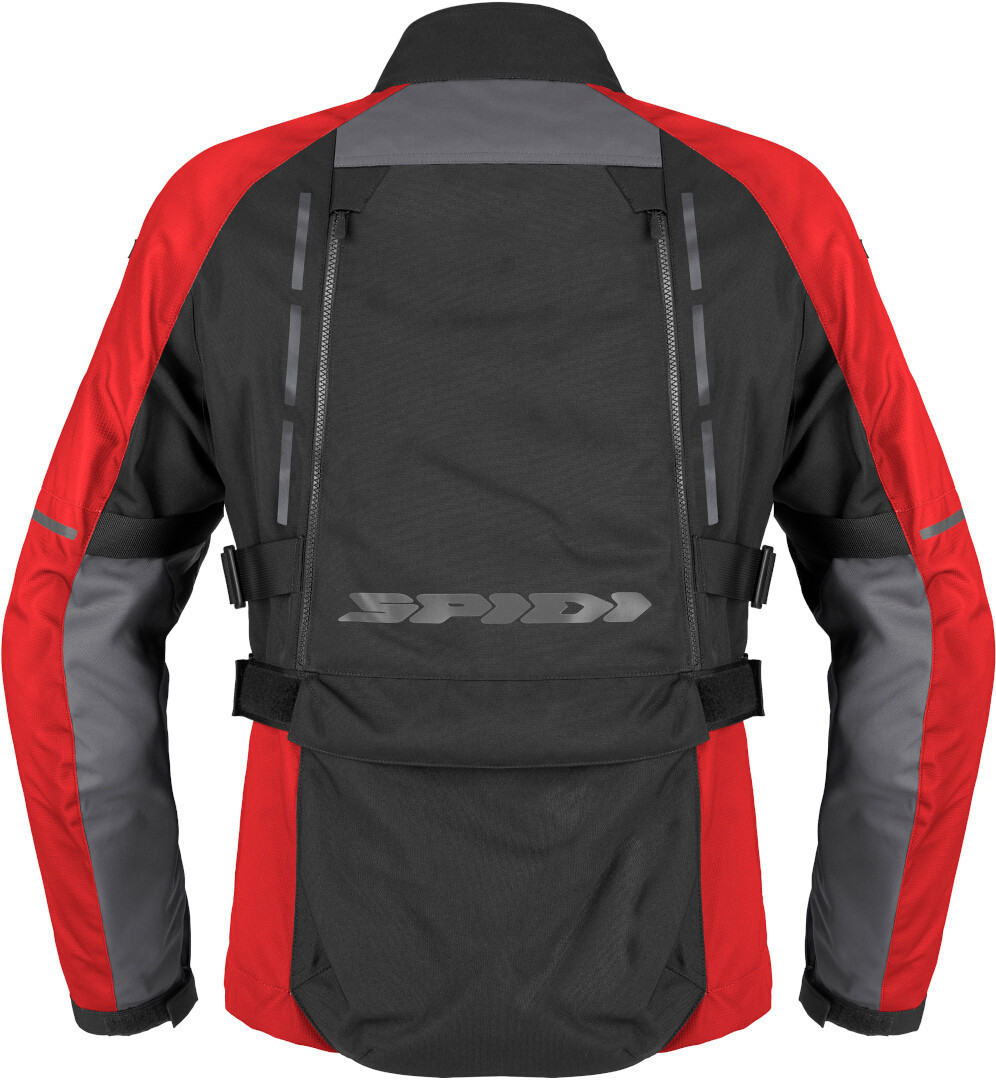 Spidi Crossmaster 2 H2Out waterproof Motorcycle Textile Jacket red M Figure 2