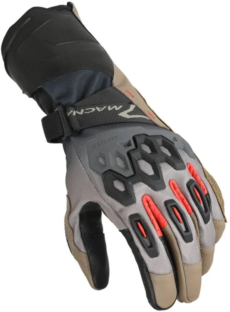 Macna Tanamax Motorcykel handsker brun/sort L Figur 1