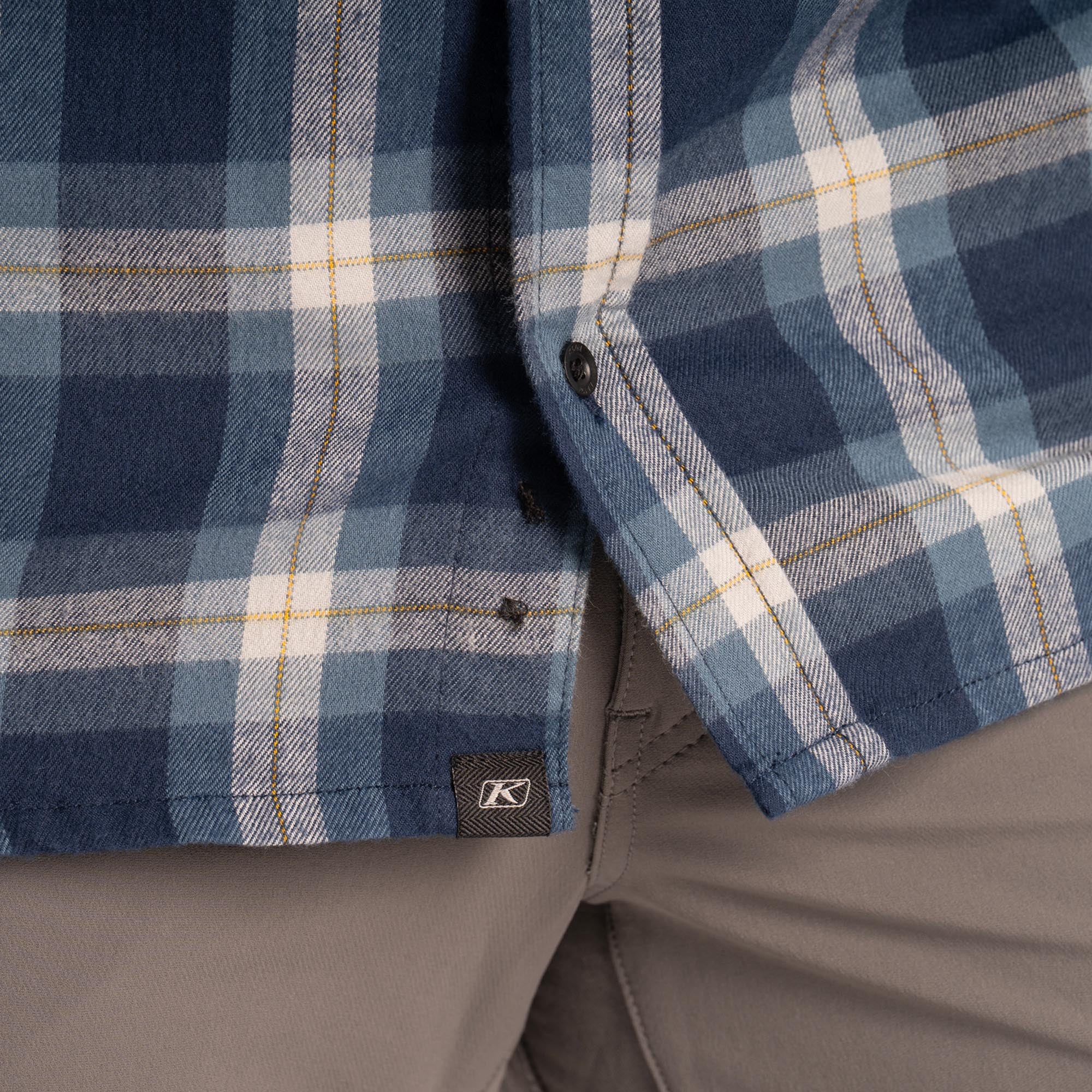 Klim Alderson Flannel Hemd blau M Abbildung 5