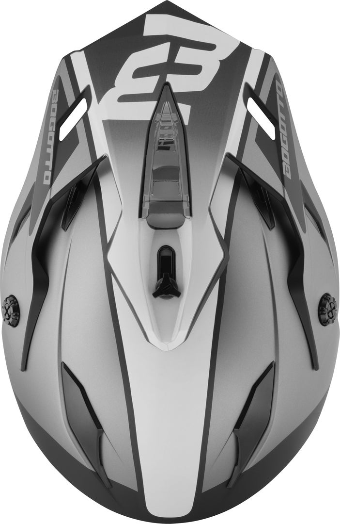 Bogotto H331 BT Tour EVO Bluetooth Casco Enduro nero opaco/grigio XS (53/54) Figura 6