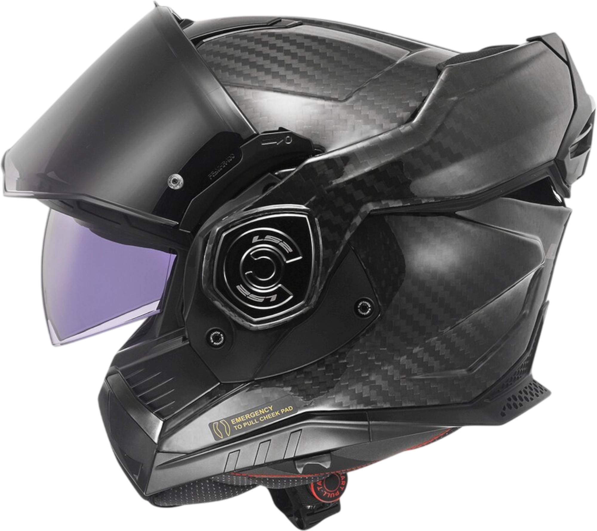 LS2 FF901 Advant X Carbon Hjelm Kulstof M (57/58) Figur 3