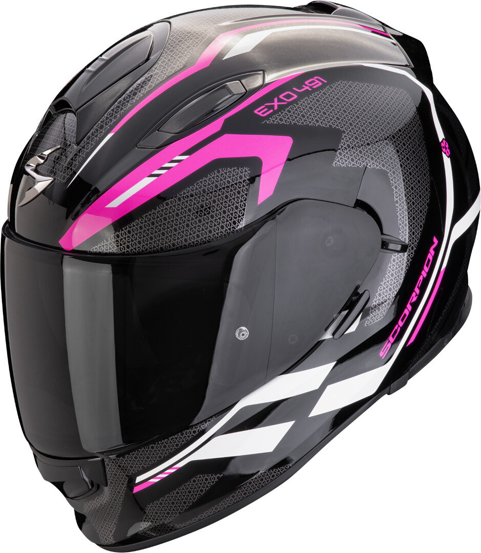 Scorpion Exo-491 Kripta Casco nero/bianco/rosa XL (61/62) Figura 4