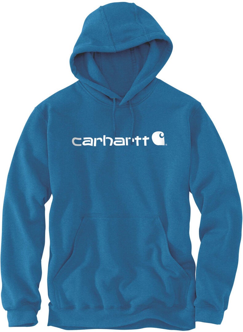 Carhartt Signature Logo Midweight Capuche Indigo XXL Figure 1