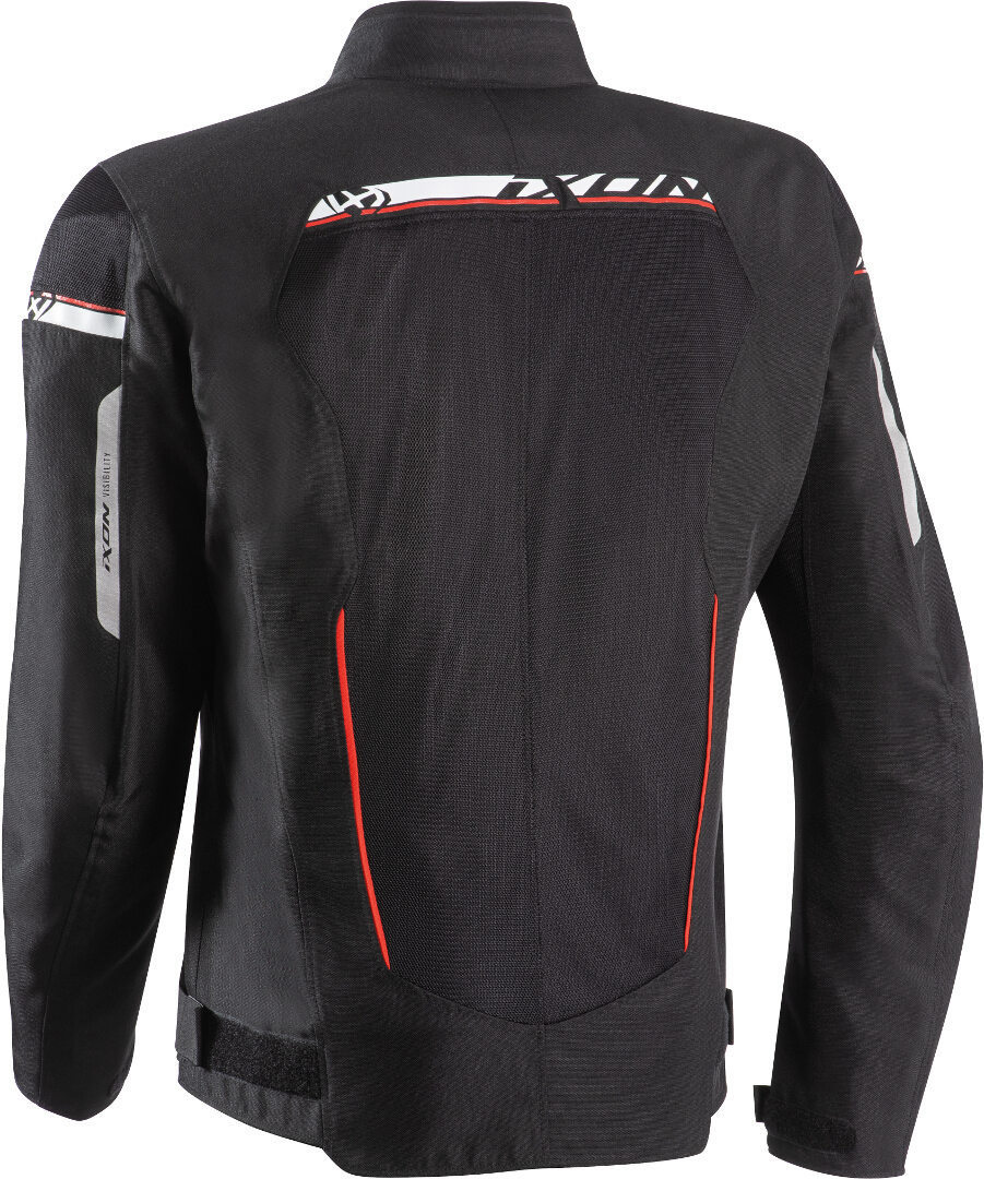 Ixon T-Rex Motorcycle Textile Jacket black/white/red 4XL Figure 2