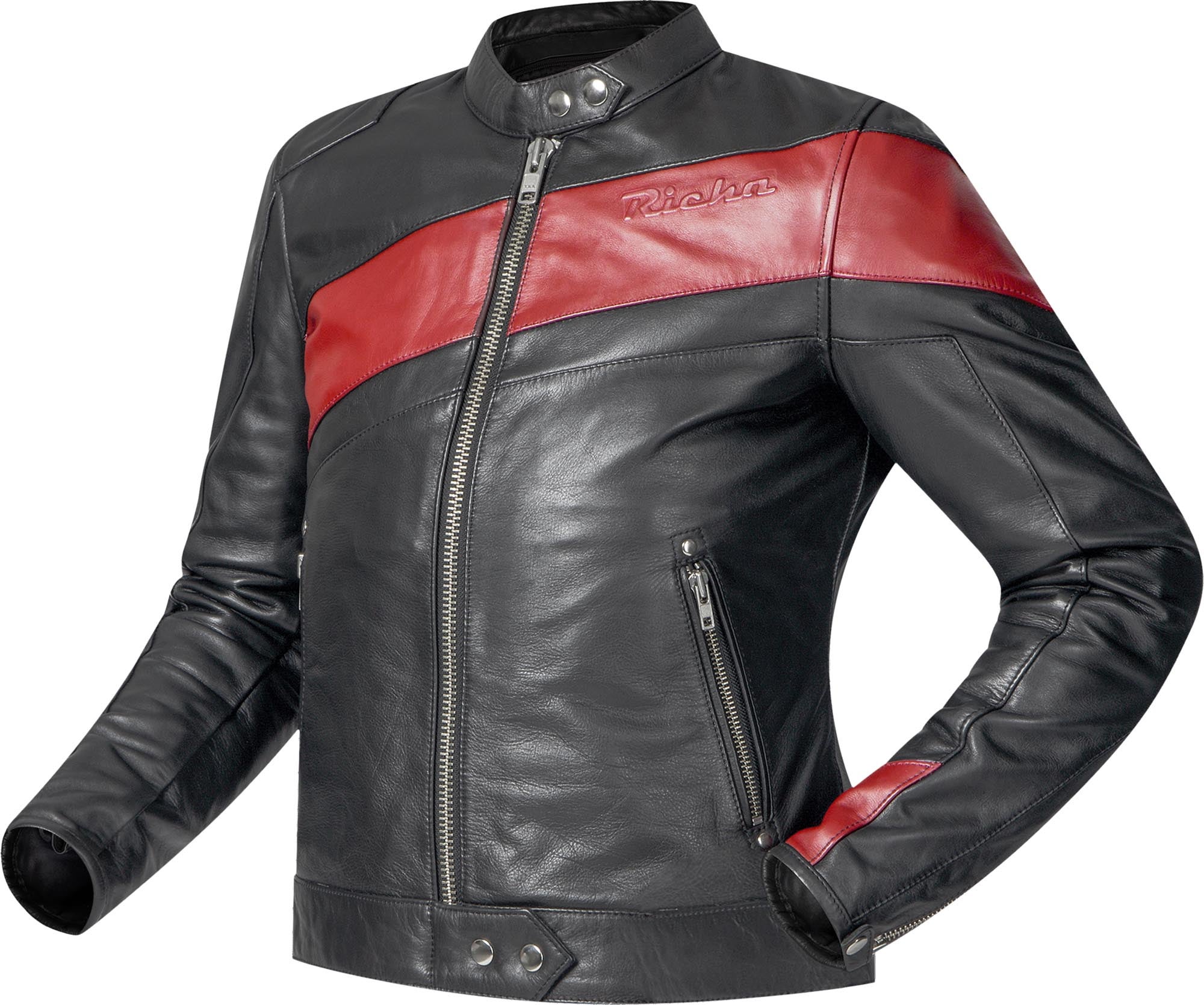 Richa Paige Ladies Motorcycle Leather Jacket-image-976705958