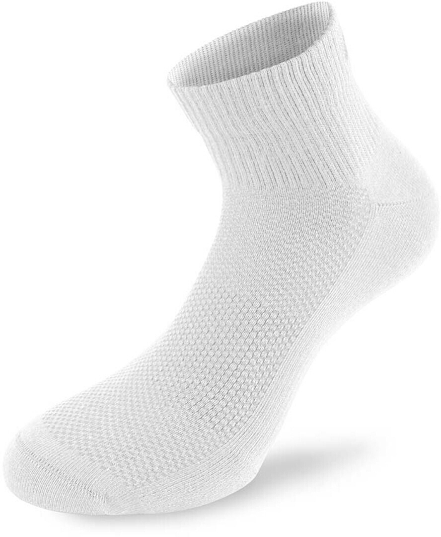 Lenz Performance Quarter Tech Șosete Alb/roz/gri 35-38 Figura 2