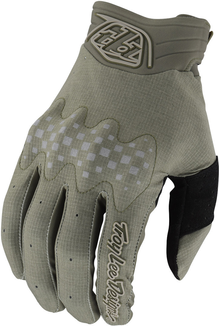 Troy Lee Designs Gambit Motocross Handschuhe schwarz/grau M Abbildung 8
