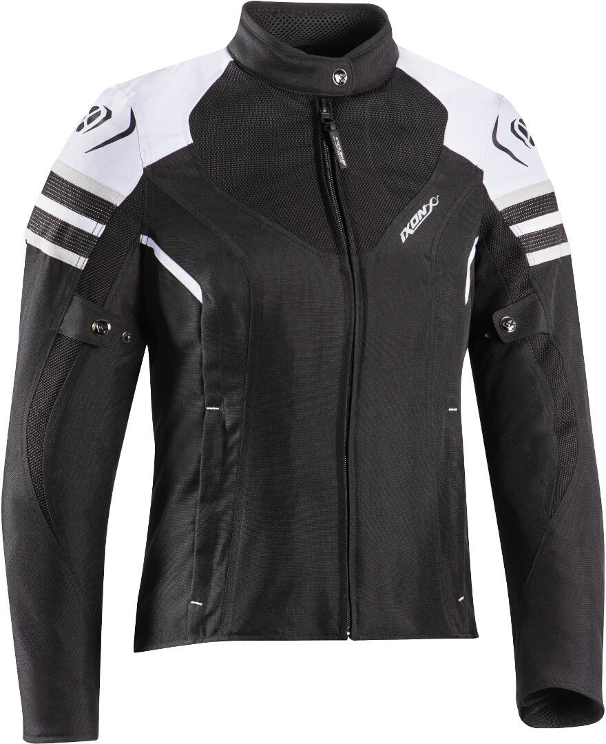 Ixon Ilana Evo Jachetă textilă pentru motociclete pentru doamne Negru/Alb/Gri XXL Figura 1