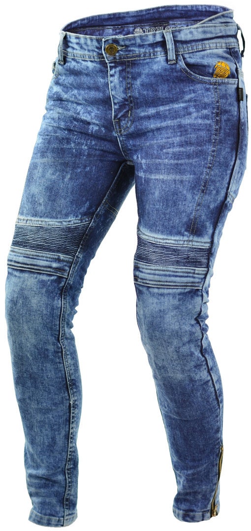 Trilobite Micas Urban Jeans da moto da donna blu 30/32 Figura 1