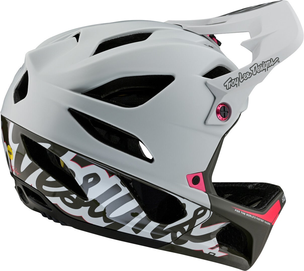 Troy Lee Designs Stage MIPS Signature Downhill Helm grau M-L (57/59) Abbildung 5