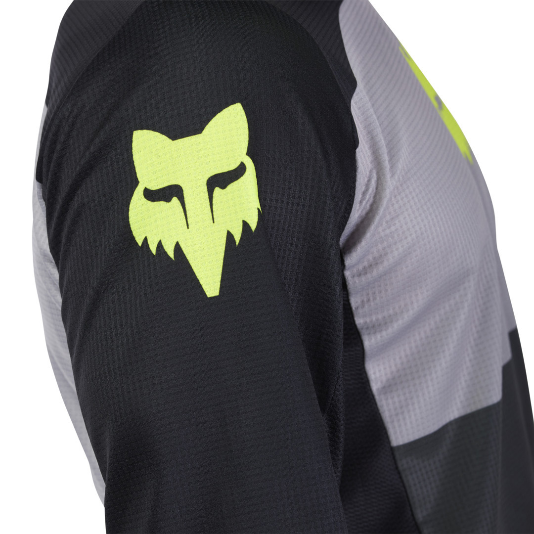 FOX 180 Flow Maillot de motocross noir/jaune M Figure 5