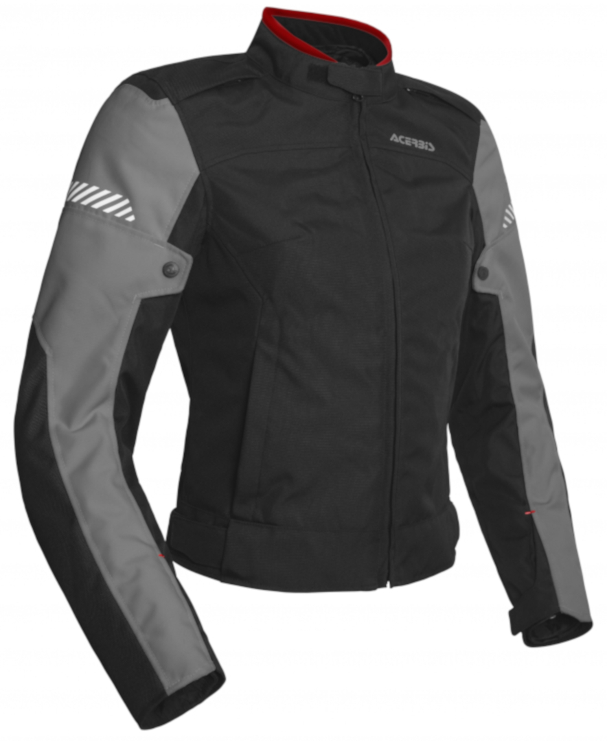 Acerbis Discovery Ghibly Giacca tessile da donna nero/grigio S Figura 1