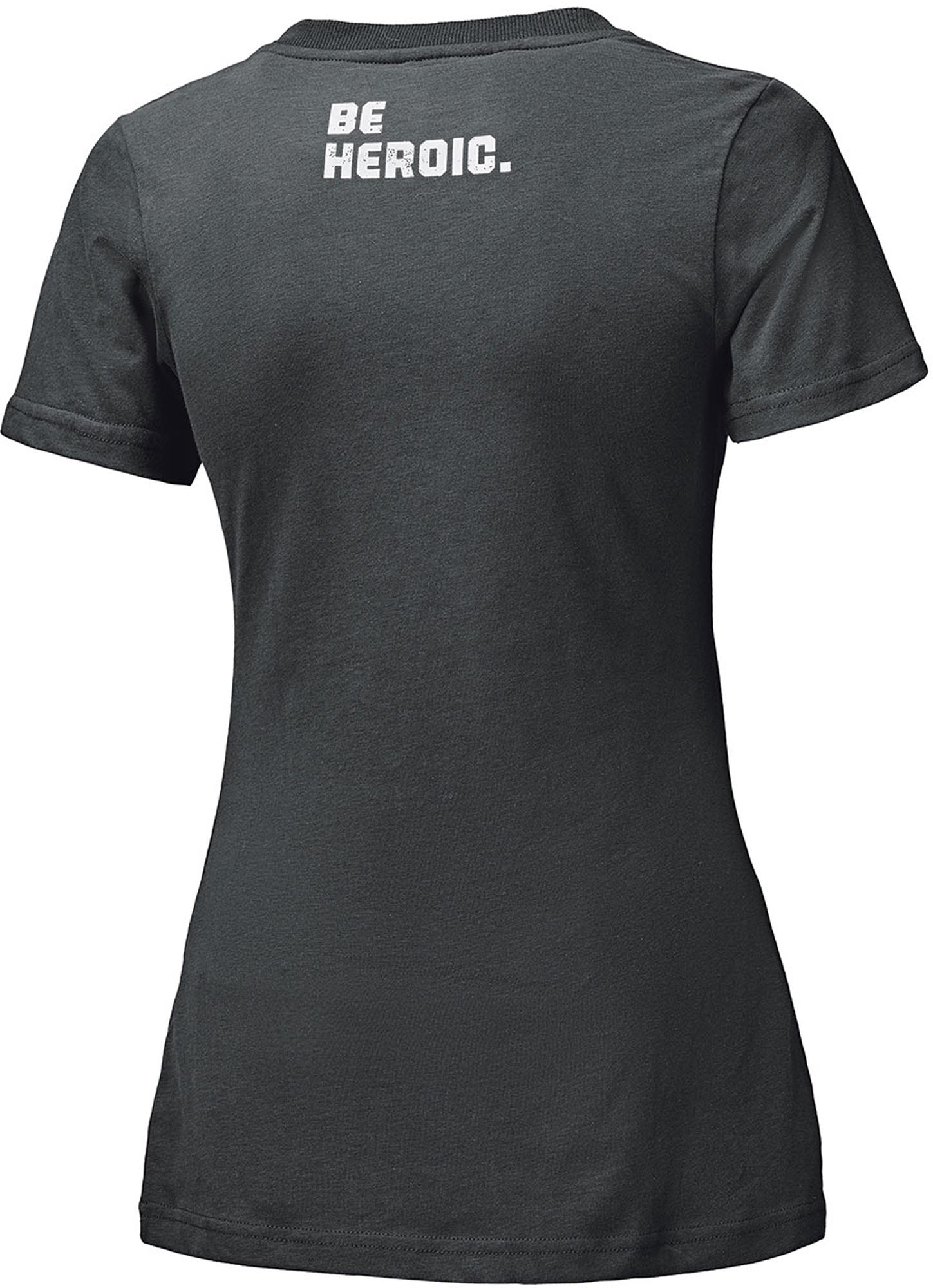 Held Be Heroic T-shirt Dames Gris/blanc 2XL Figure 2