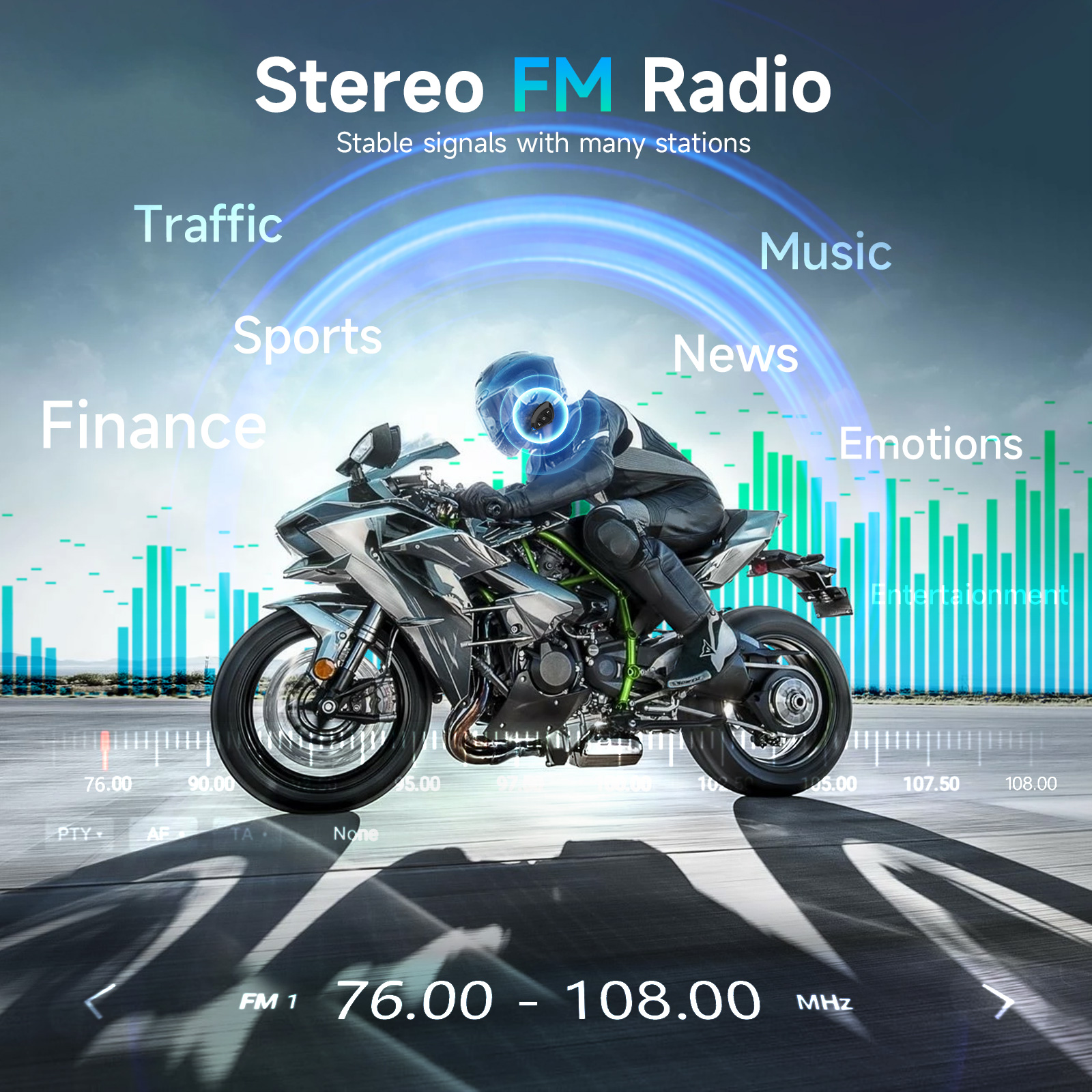 MOMAN RSS FC-Moto Edition Căști Bluetooth Figura 10