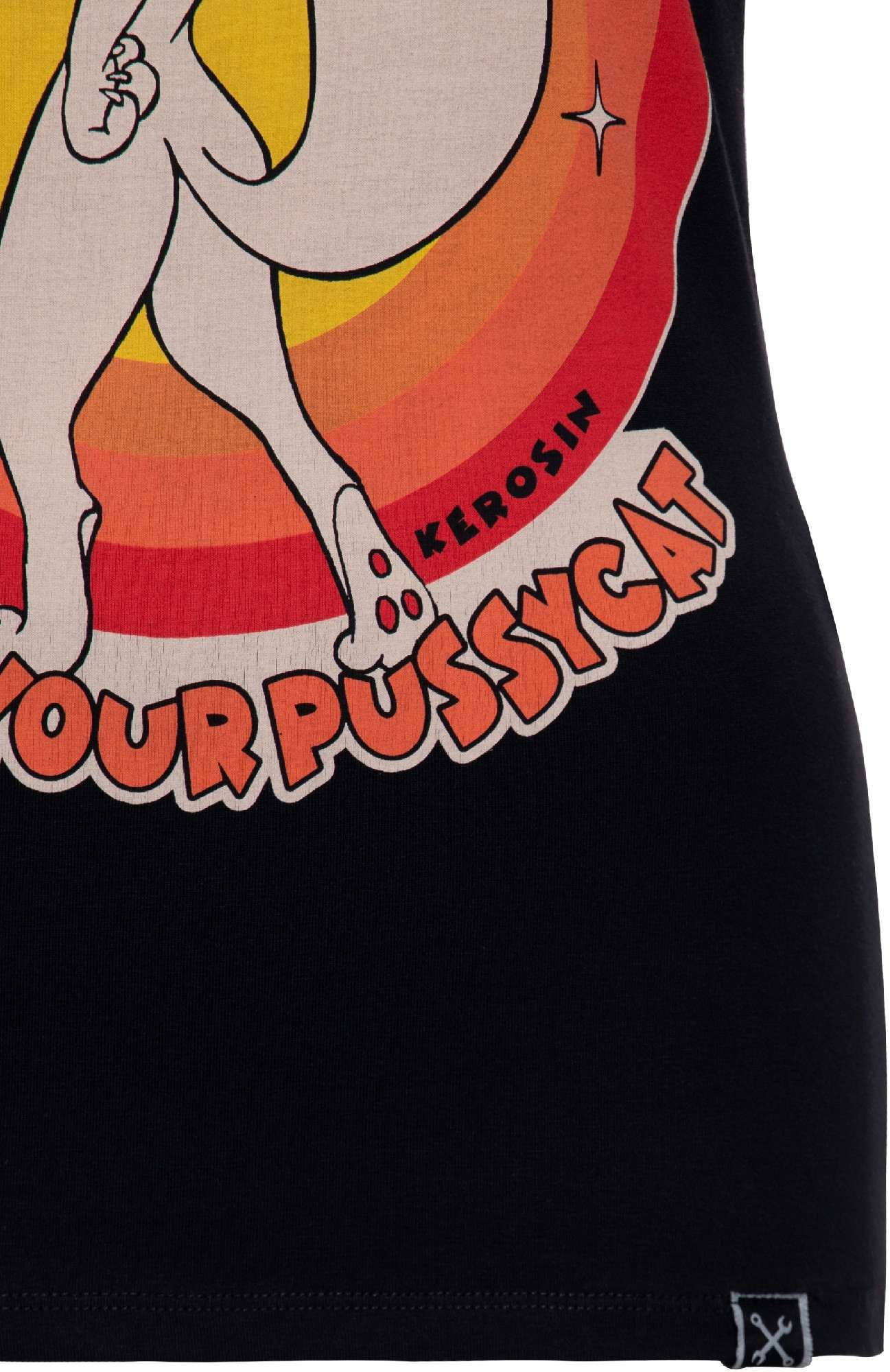 Queen Kerosin I'm Not Your Pussycat Maglietta da donna nero 4XL Figura 5