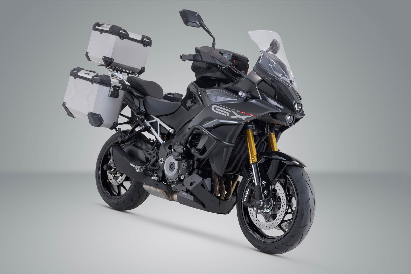 Setul de aventură SW-Motech TRAX ADV - Argint. Suzuki GSX-S1000GX (23-). Figura 2