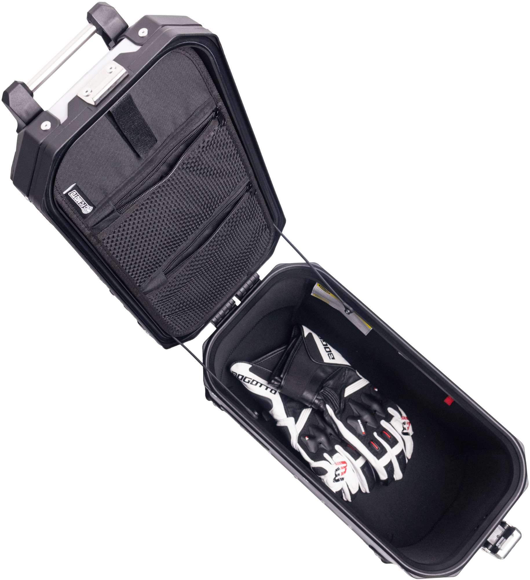 FC-Moto Terreno EVO 28 L Alu Cutia laterală Argint Dreapta Figura 10