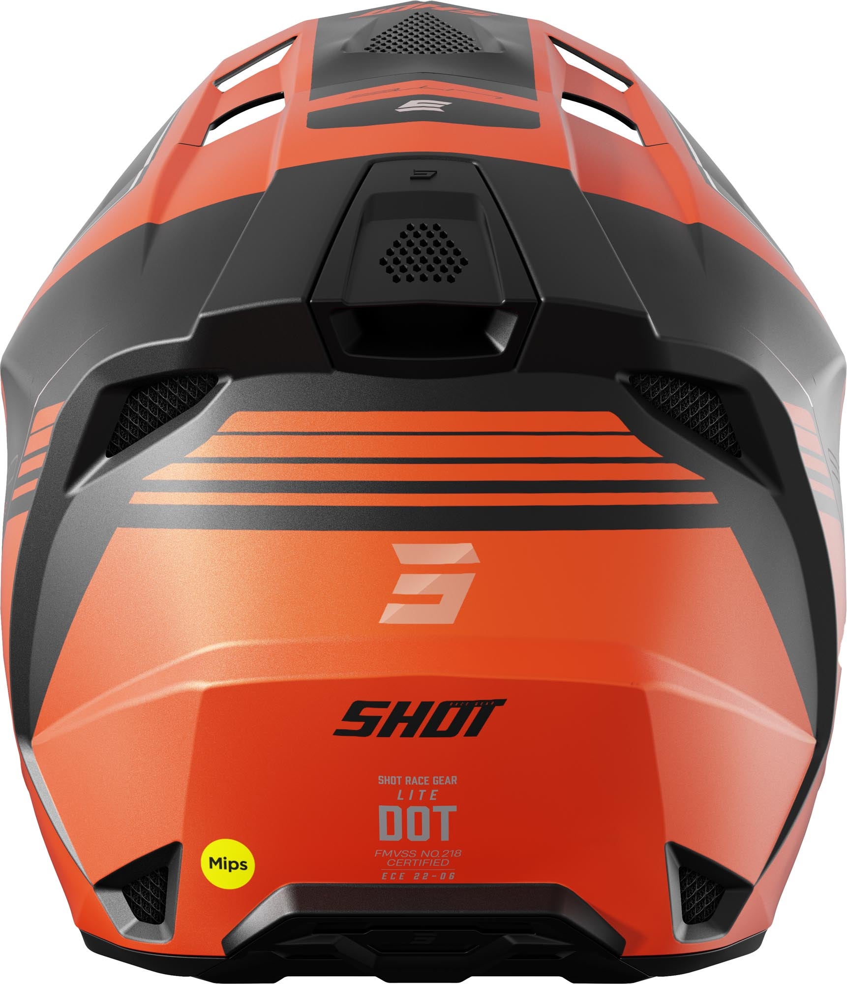 Shot Lite S10 Mips Motocross Helmet orange XXL (63/64) Figure 3
