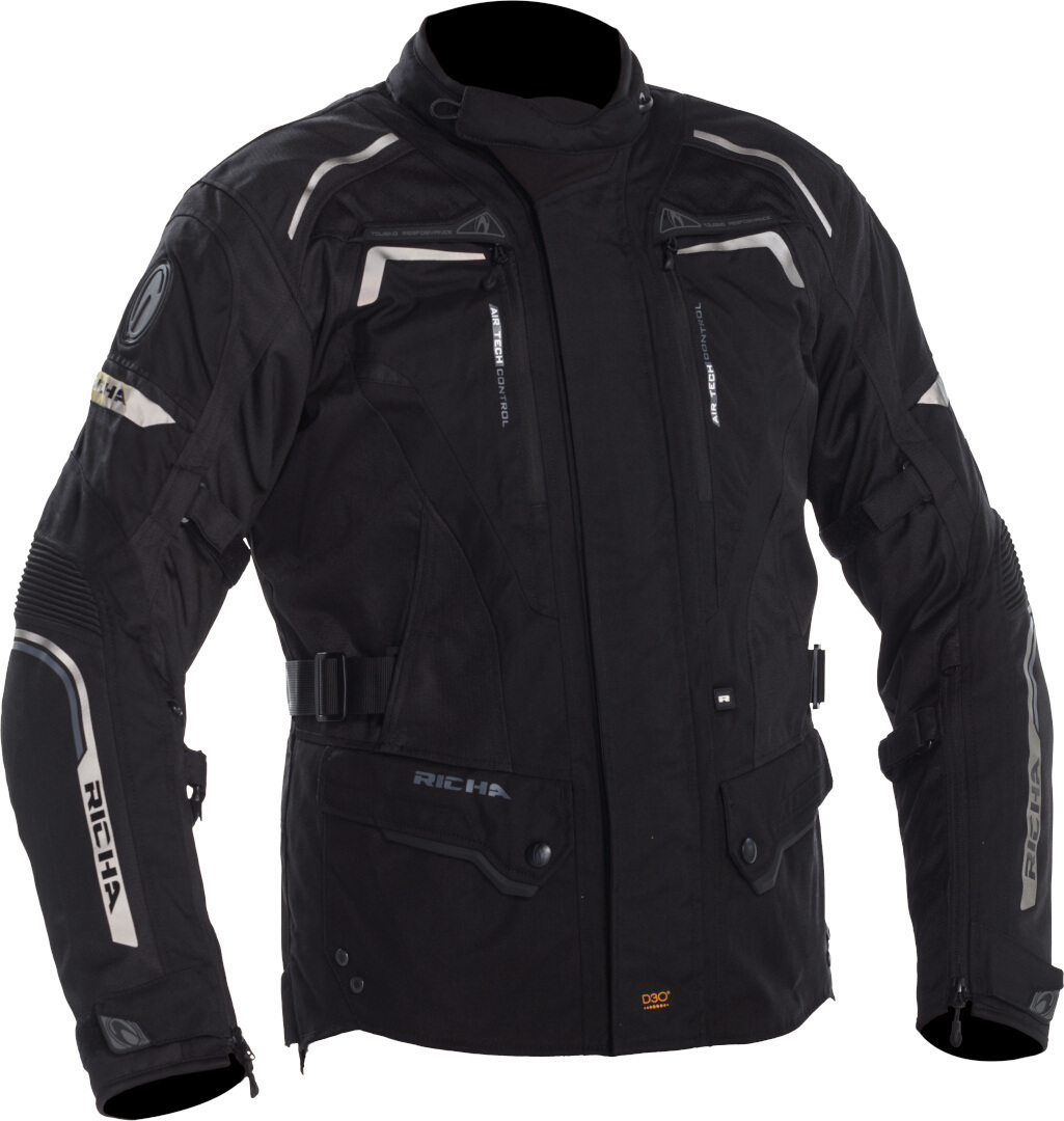 Richa Infinity 2 waterproof Motorcycle Textile Jacket black L Figure 1