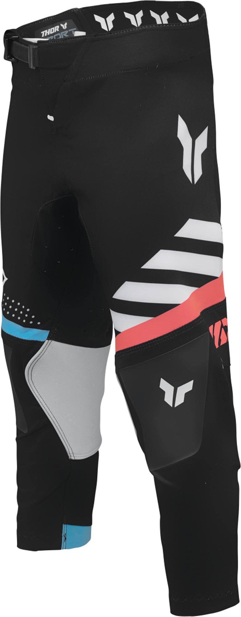 Thor Sportmode Synth Unge Motocross Bukser Sort 26 Figur 3