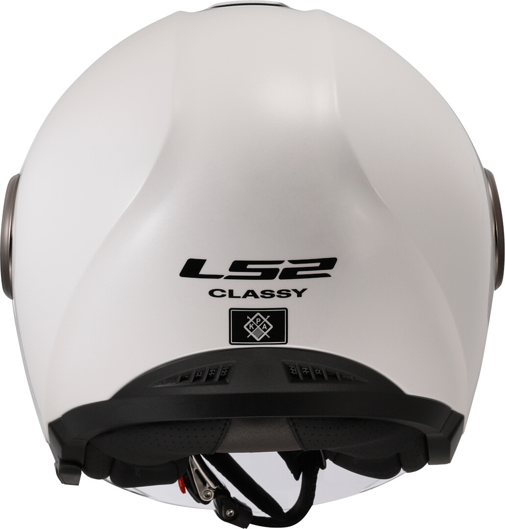 LS2 OF620 Classy Solid Casco Jet Blanco XXL (63/64) Figura 4